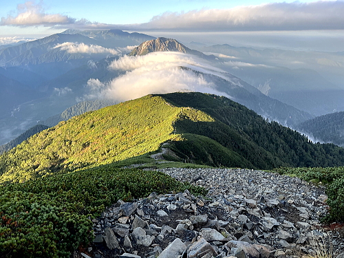 西穂高岳
